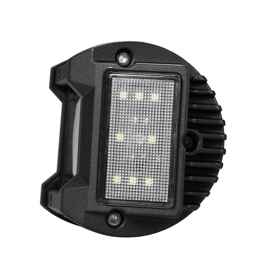 36W 4" LED Pods Lights Side Shooter Combo Beam Driving Fog Work Light