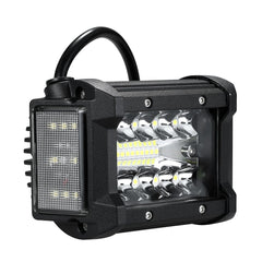 36W 4" LED Pods Lights Side Shooter Combo Beam Driving Fog Work Light