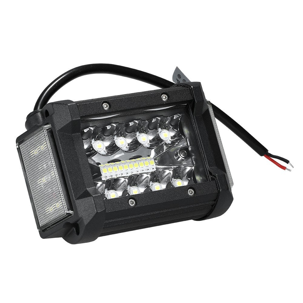 36W 4" LED Pods Lights Side Shooter Combo Beam Driving Fog Work Light