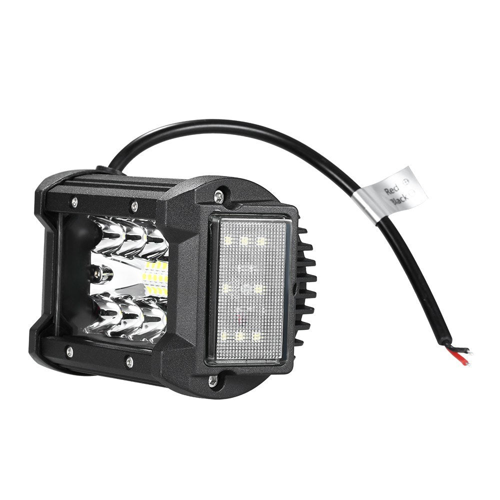36W 4" LED Pods Lights Side Shooter Combo Beam Driving Fog Work Light
