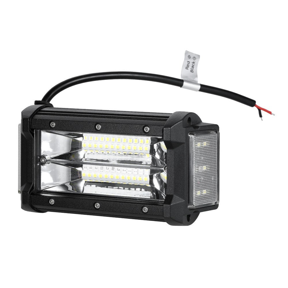 40W 5" LED Pods Lights Side Shooter Combo Beam Driving Fog Work Light