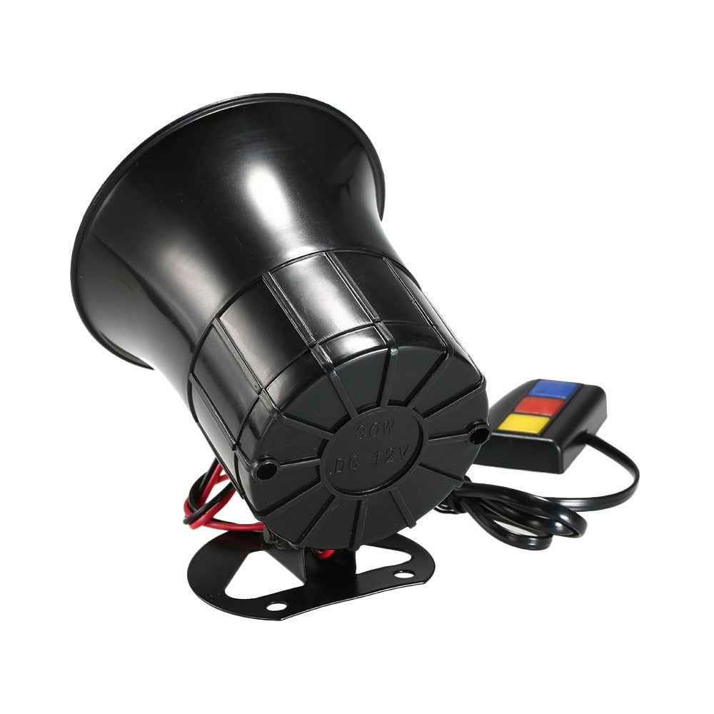 DC 12V 3 Tone Sounds Loud Speaker Security Warning Siren Horn