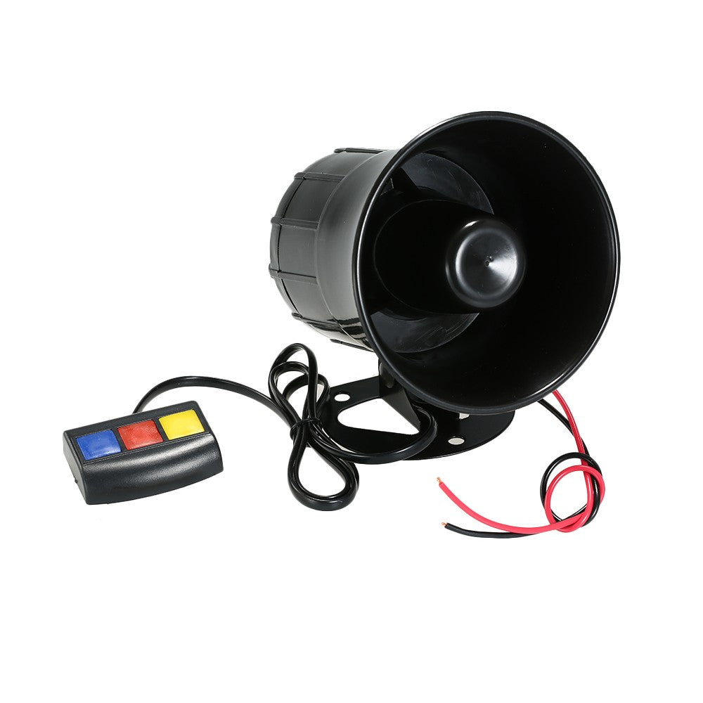 DC 12V 3 Tone Sounds Loud Speaker Security Warning Siren Horn