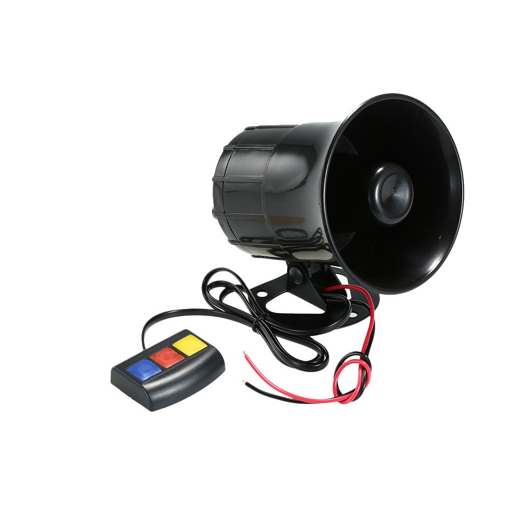DC 12V 3 Tone Sounds Loud Speaker Security Warning Siren Horn
