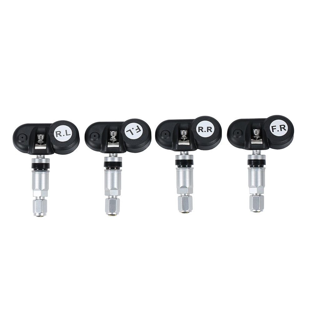 Car TPMS Tire Pressure Digital Solar Energy Monitoring System with 4 External Sensors