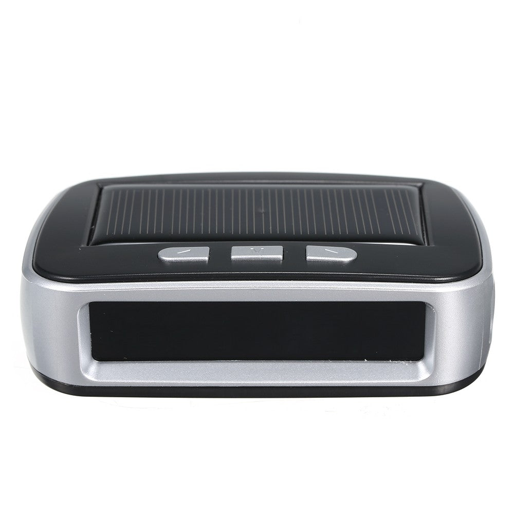 Car TPMS Tire Pressure Digital Solar Energy Monitoring System Auto Security with 4 Internal Sensors