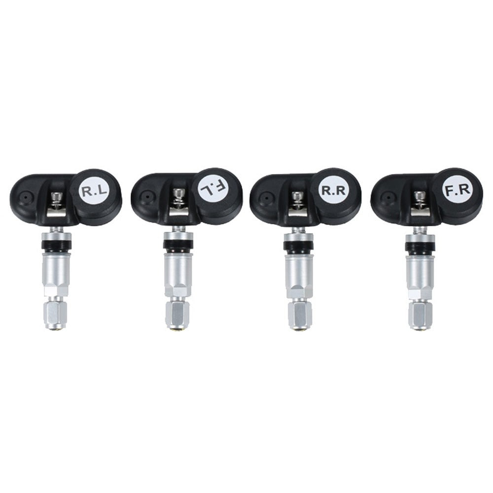 Car TPMS Tire Pressure Digital Solar Energy Monitoring System Auto Security with 4 Internal Sensors