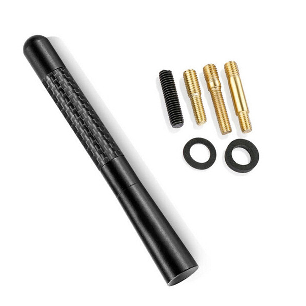 Universal WRC Gloss Smooth Texture Carbon Fiber Radio Car Signal Antenna Auto Refit Accessory