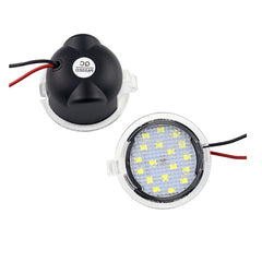 2 PCS 18 LED Under Mirror Puddle Light For Ford Mondeo S-Max EDGE Explorer F-150