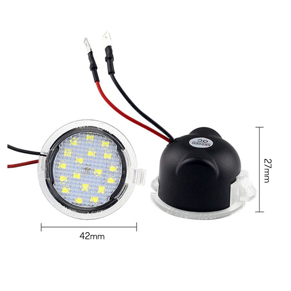 2 PCS 18 LED Under Mirror Puddle Light For Ford Mondeo S-Max EDGE Explorer F-150
