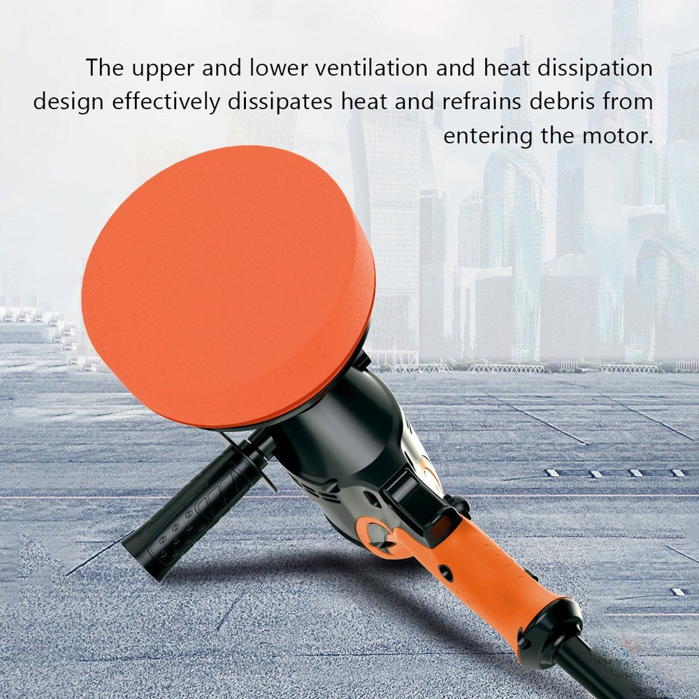 980W Multifunctional Six Gears Adjustable Speed Car Electric Polisher Waxing Machine
