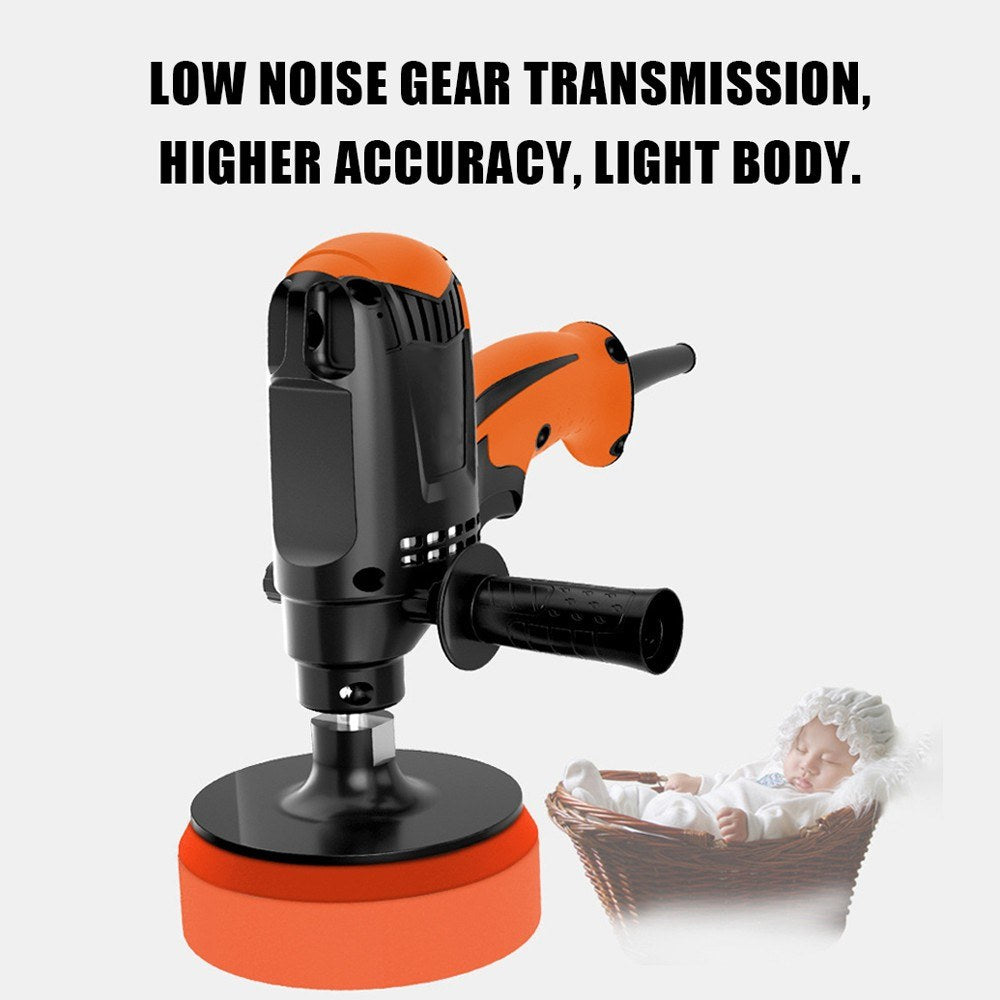 980W Multifunctional Six Gears Adjustable Speed Car Electric Polisher Waxing Machine