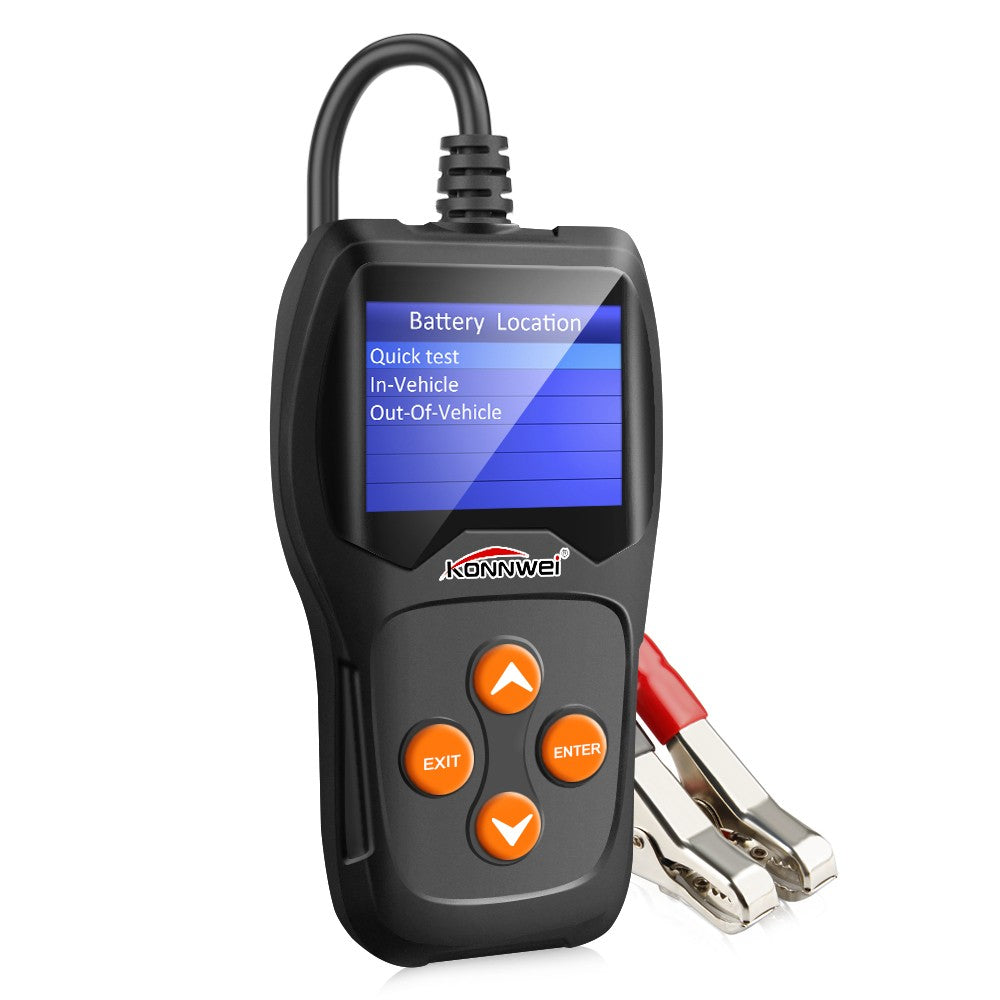 Car Battery Tester on Cranking System, Auto Load Analyzer, Waveform Voltage Test for All 12V Cars/SUVs