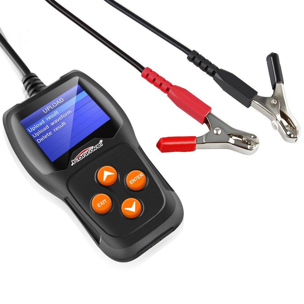 Car Battery Tester on Cranking System, Auto Load Analyzer, Waveform Voltage Test for All 12V Cars/SUVs