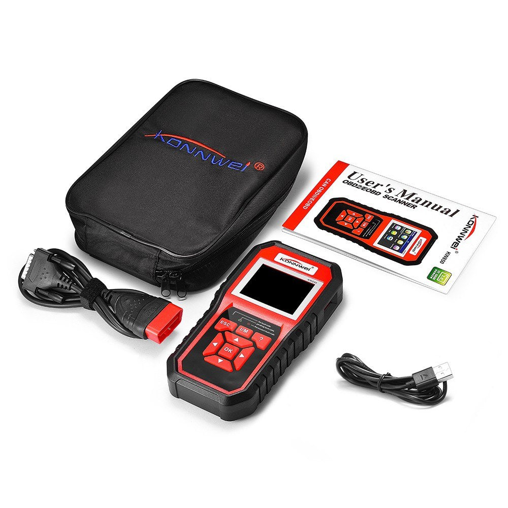 OBDII Scanner Code Reader Professional Anto Car Diagnostic Check Engine Light Scan Tool for All Cars
