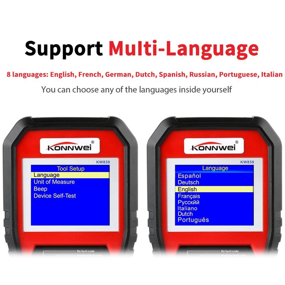 OBDII Scanner Code Reader Professional Anto Car Diagnostic Check Engine Light Scan Tool for All Cars