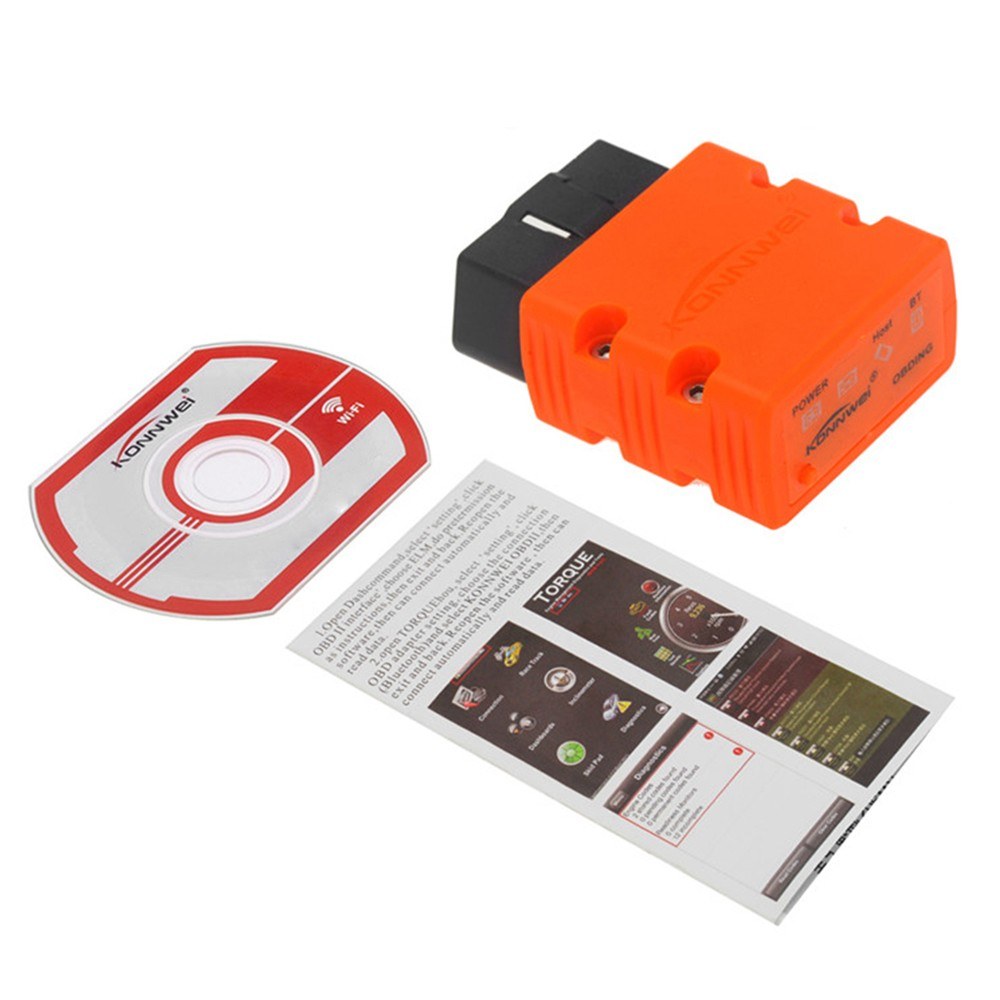 Mini BT Wireless OBDII Car Auto Diagnostic Scan Tools