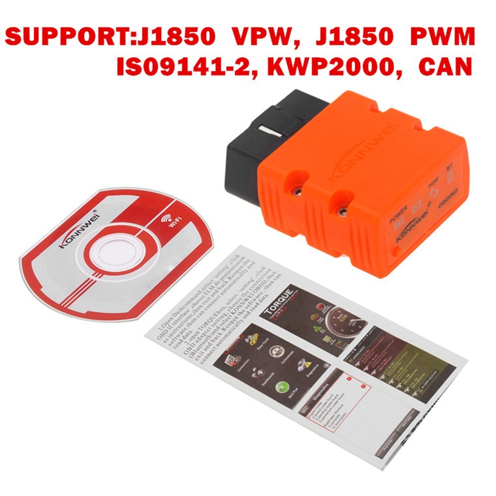 Mini BT Wireless OBDII Car Auto Diagnostic Scan Tools