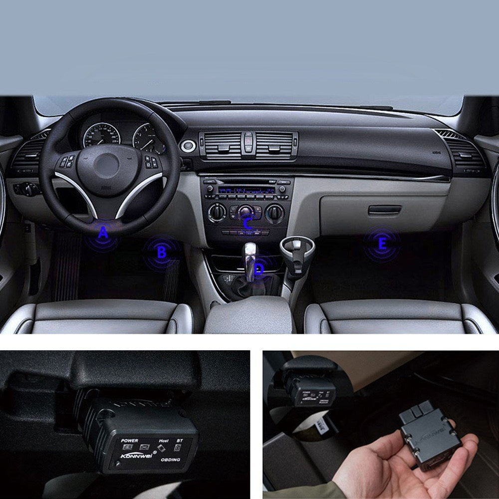 Mini BT Wireless OBDII Car Auto Diagnostic Scan Tools