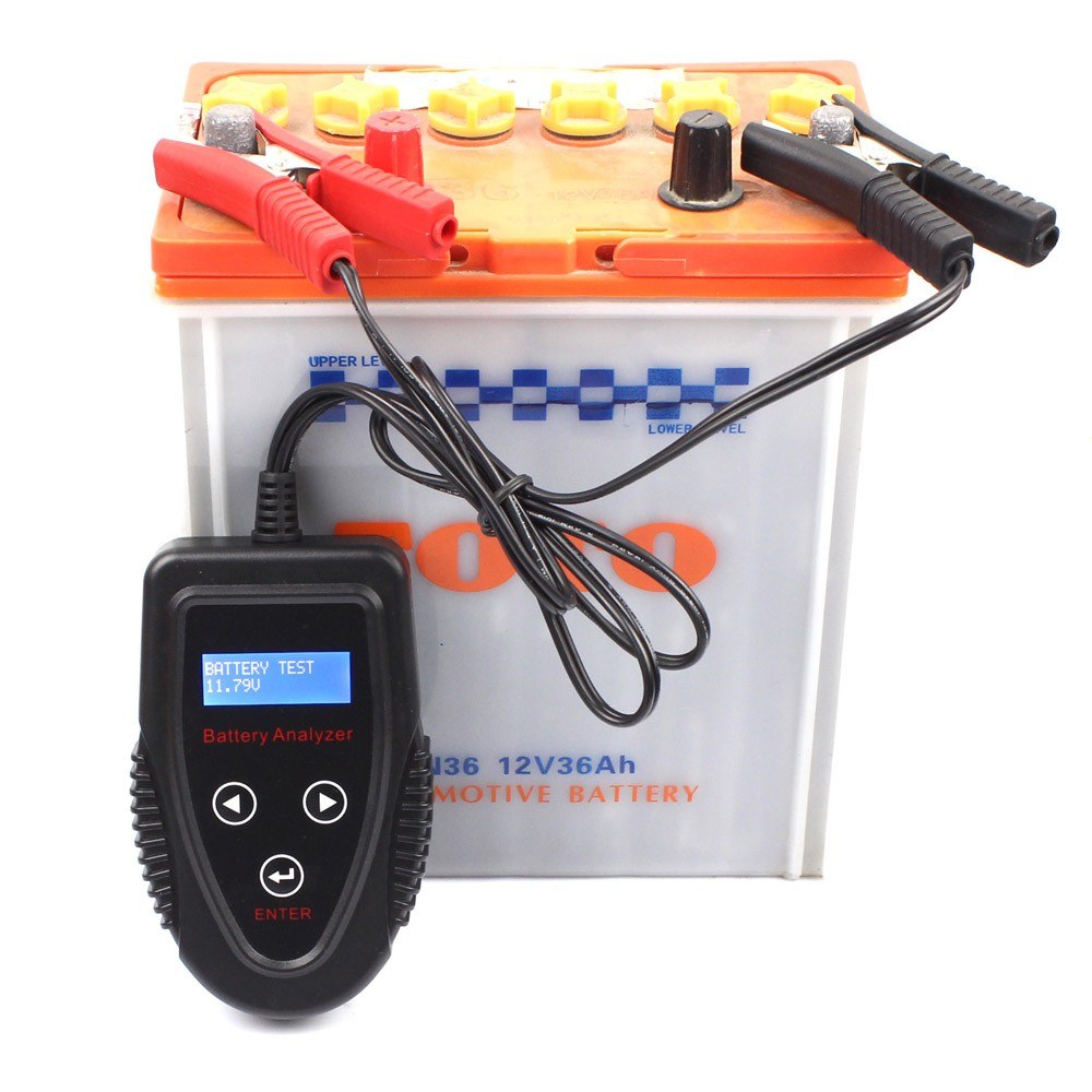 Automotive Digital Car Battery Tester Cranking System Charging Diagnostic Tool Gel 12V