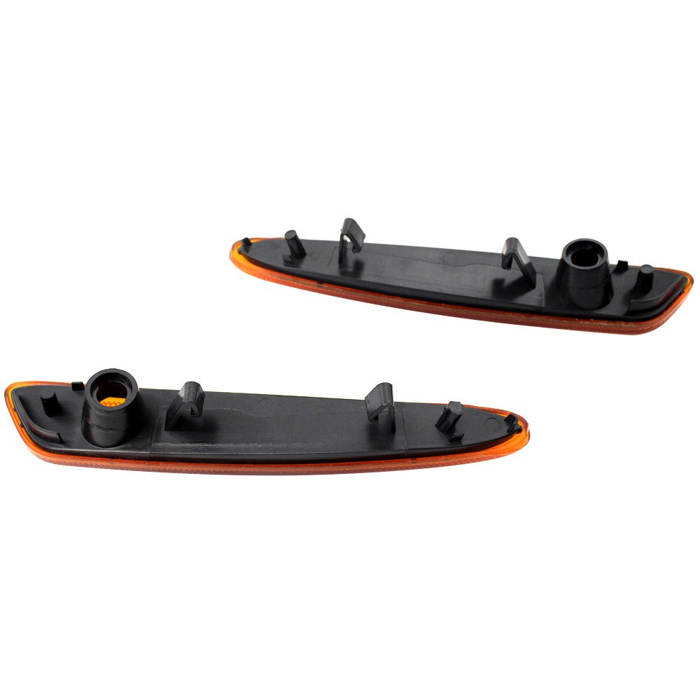 Front Bumper Side Marker Parking Light Lamp Pair Set Fit for Chevrolet Corvette Z06 05-13