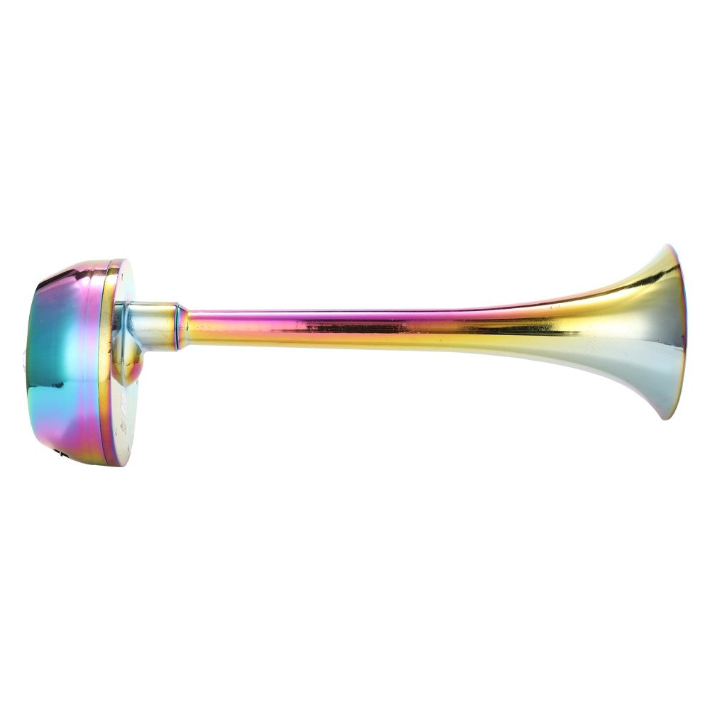 Single Trumpet Car Horns Chrome Truck Train 12V 200dB