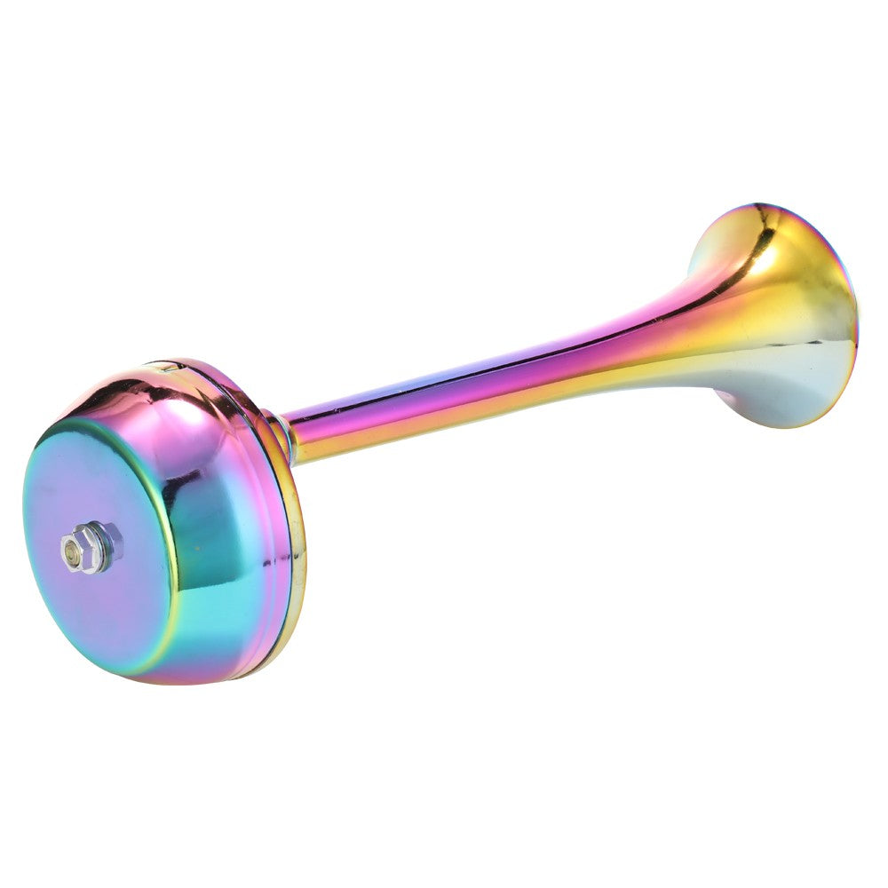 Single Trumpet Car Horns Chrome Truck Train 12V 200dB