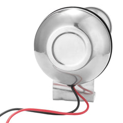 180dB Boat Trumpet 12V/24V Electric Single Air Horn Marine Stainless Steel For Yacht Car Truck