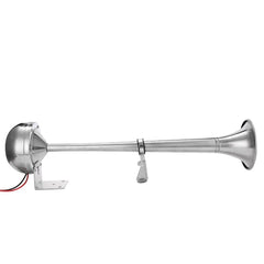 180dB Boat Trumpet 12V/24V Electric Single Air Horn Marine Stainless Steel For Yacht Car Truck