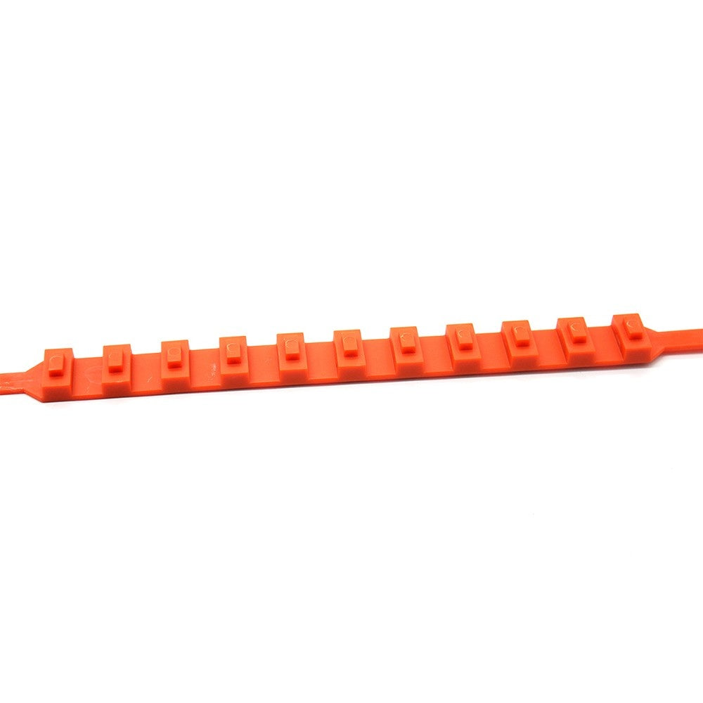 Car Tire Anti-skid Strap Non-slip Zip Grip Strip Adding Traction Snow Ice Mud Prevention