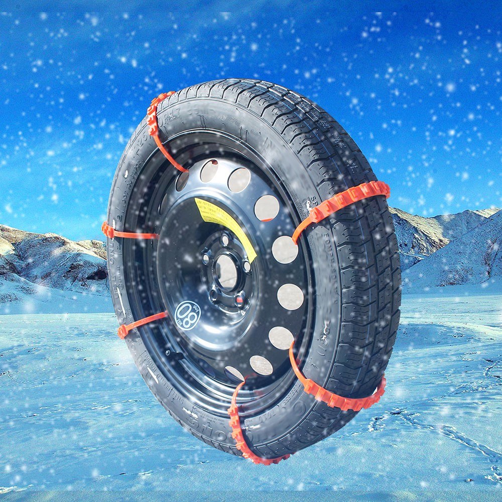 Car Tire Anti-skid Strap Non-slip Zip Grip Strip Adding Traction Snow Ice Mud Prevention