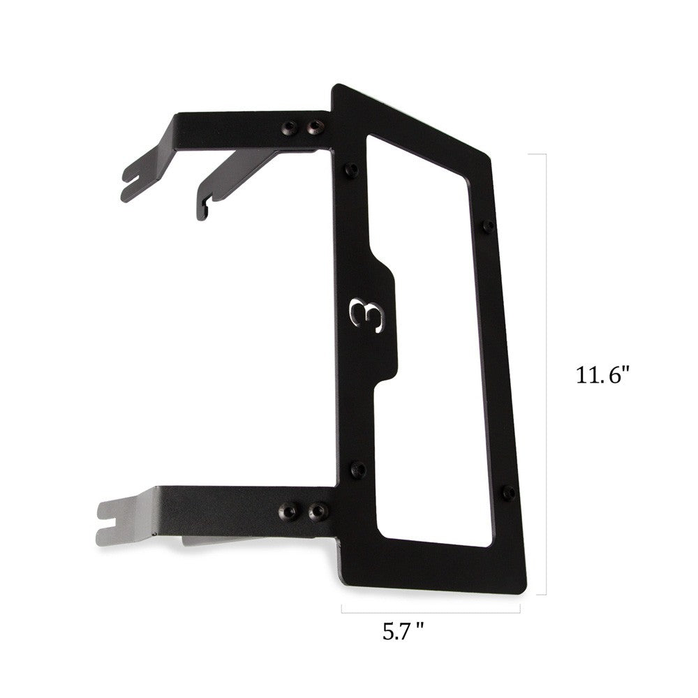 1pcs Car Universal License Plate Frame Holder Vehicle Stainless Steel Fit for Tesla Model 3