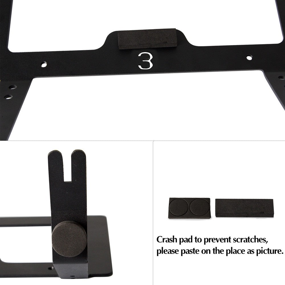 1pcs Car Universal License Plate Frame Holder Vehicle Stainless Steel Fit for Tesla Model 3