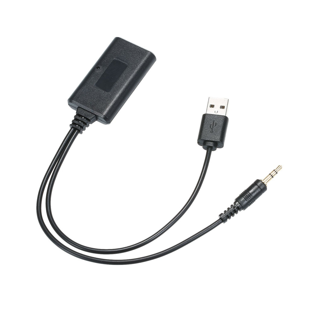 Car AUX BT Adapter Universal Wireless USB 3.5MM Stereo Music Receiver Replacement for Hyundai