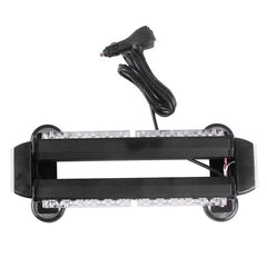 30W LED Amber Double Side Traffic Advisor Strobe Flashing Light Emergency Lights