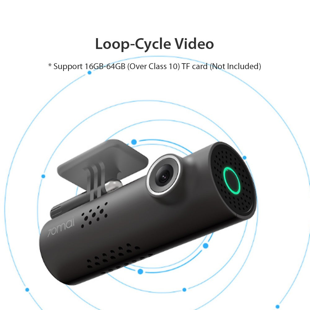 Smart Dash Cam 1S Car DVR 1080P HD Night Vision Voice Control
