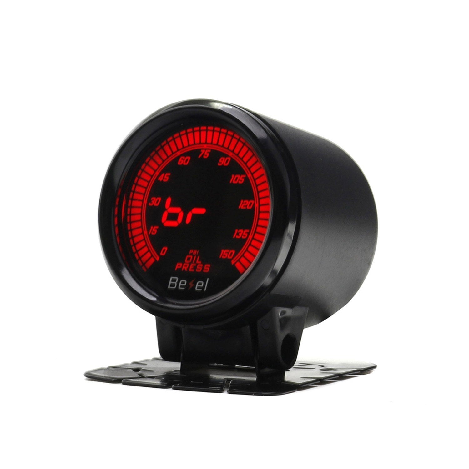 Design 2" 52mm EVO LED 10 Colors Oil Press Gauge 0-150PSI Pressure Meter