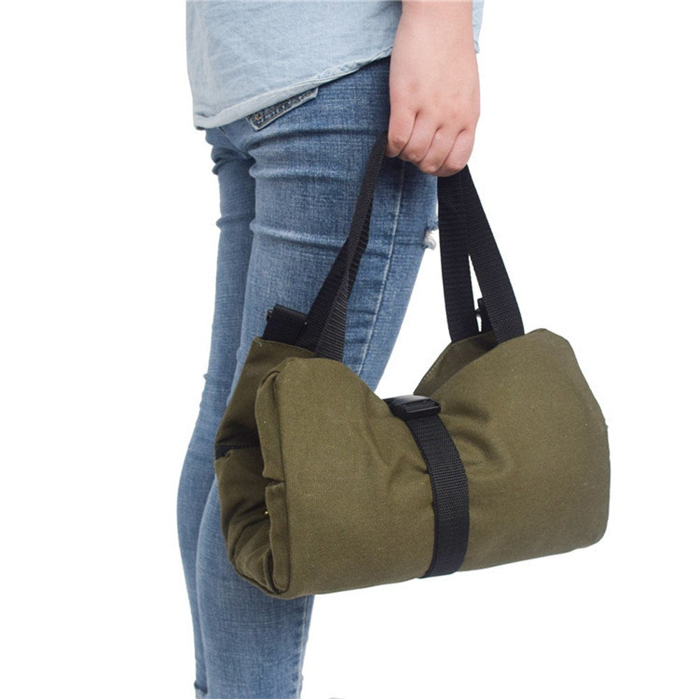 Roll Tool Multi-Purpose Up Bag Wrench Pouch Hanging Zipper Carrier Tote Canvas Car Organizer 5 Pockets Portable