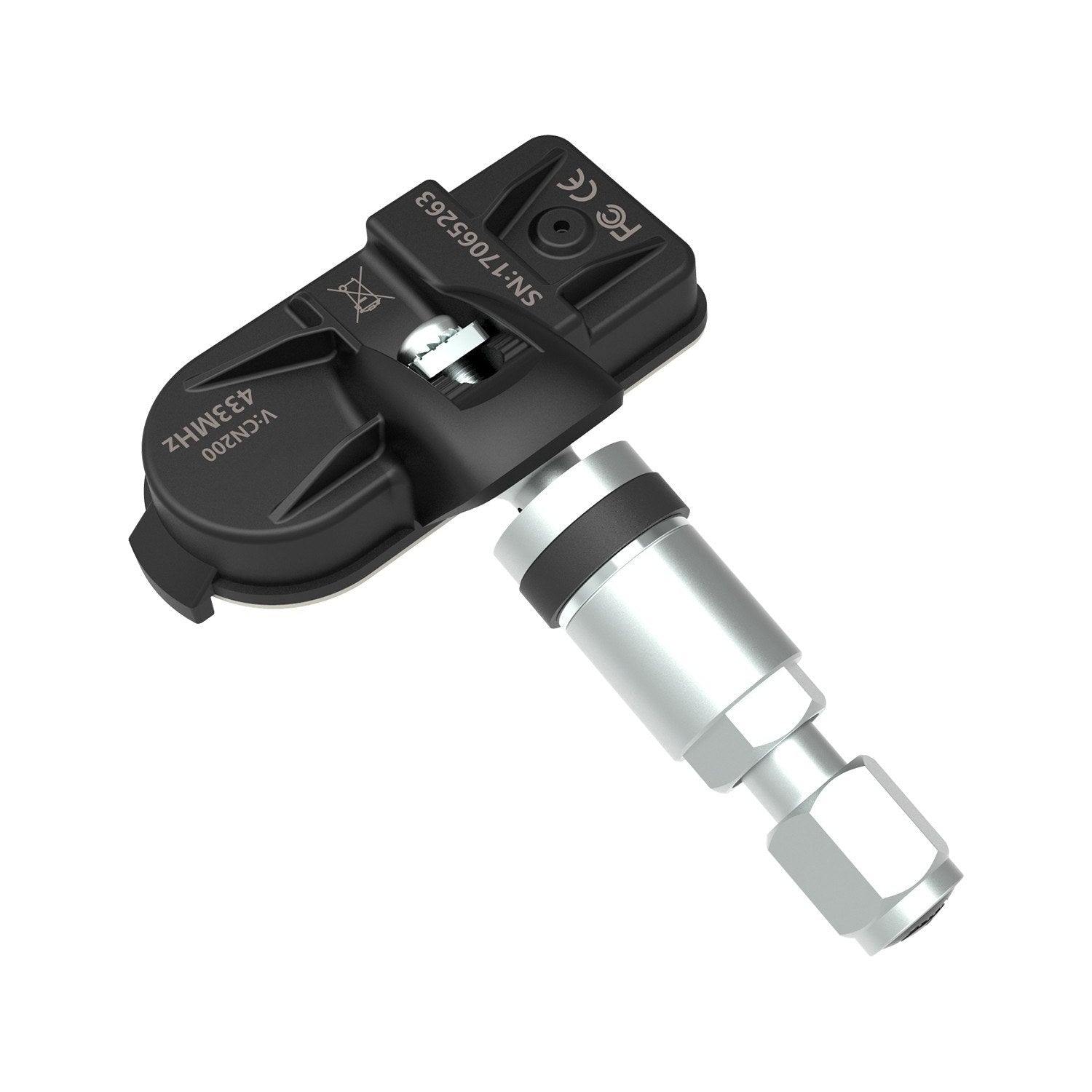 TPMS tire Pressure Monitoring System Solar Wireless and USB Charging Detection with 4 Internal Sensors