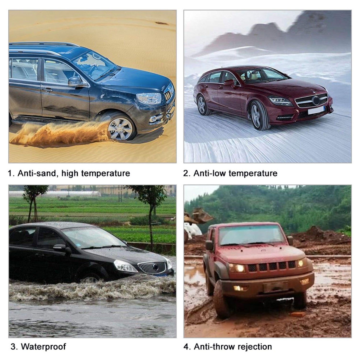TPMS tire Pressure Monitoring System Solar Wireless and USB Charging Detection with 4 Internal Sensors