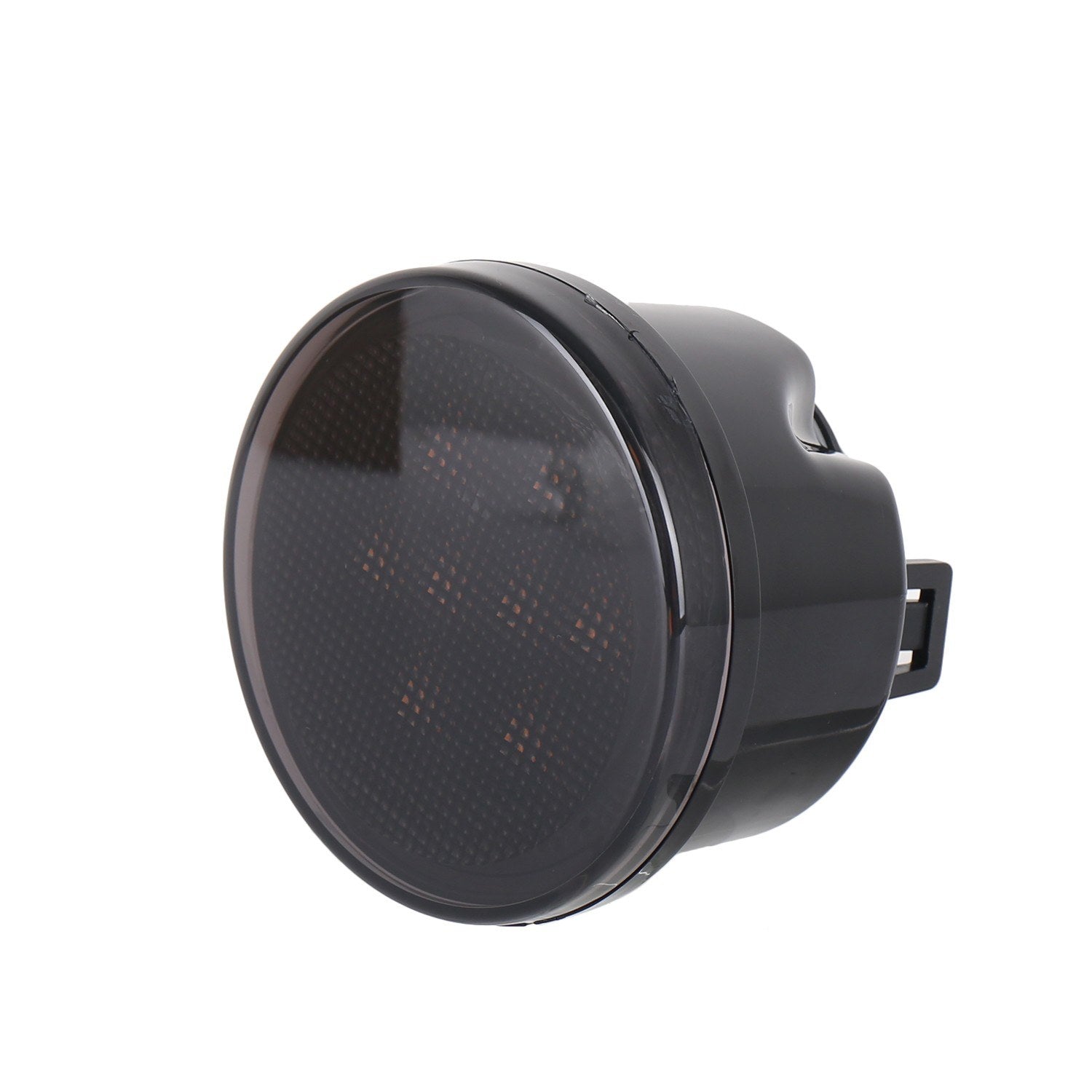 LED Turn Signal Fender Marker Flare Side Light Daytime Running Smoke Lens Replacement for Jeep Wrangler 2007-2017