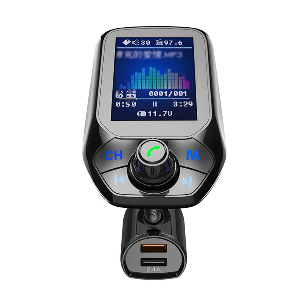 Car MP3 Player Multi-function BT5.0 FM Transmitter Dual USB Chargers