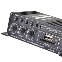 400W DC12V BT Amplifier Hi-Fi Car Stereo Music Receiver FM MP3 Power-Amplifier