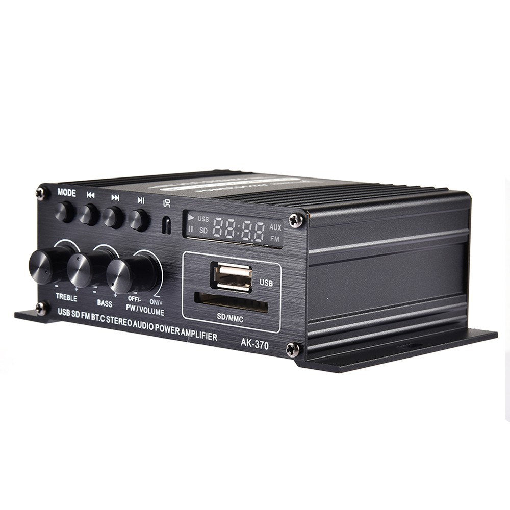 400W DC12V BT Amplifier Hi-Fi Car Stereo Music Receiver FM MP3 Power-Amplifier