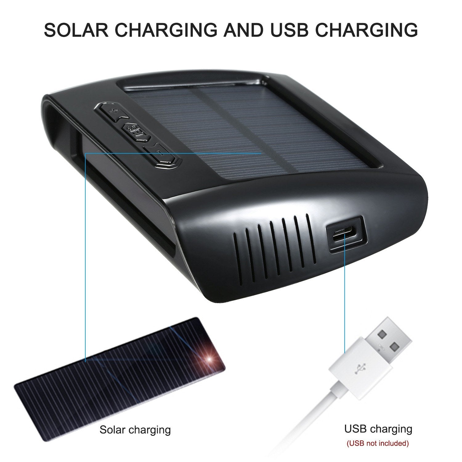 Wireless Solar Power TPMS Tire Pressure Monitoring System RV Truck with 6 External Sensors