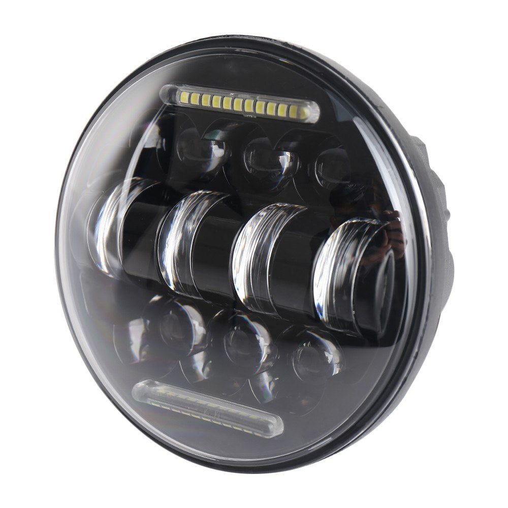 Car LED Headlight Bulbs Driving Lamp 5.75 Inch 66W Headlamps for JEEP Wrangler JK 1997-2017