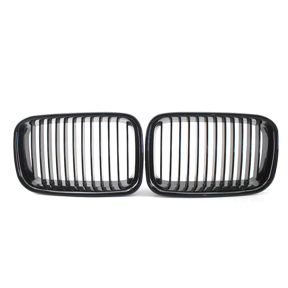 Front Grille Replacement for BMW E36 325i 320i 318is 1992-96 High Gloss Black Cool Bussiness Style