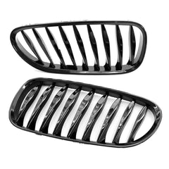 Front Grille Replacement for BMW E85 E86 Z4 2003 - 2008 High Gloss Black Cool Bussiness Style