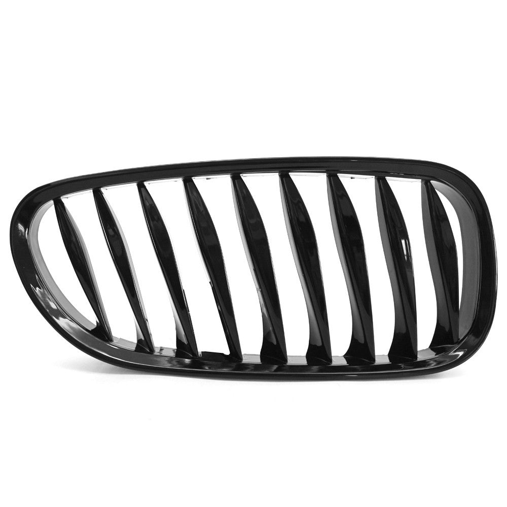 Front Grille Replacement for BMW E85 E86 Z4 2003 - 2008 High Gloss Black Cool Bussiness Style