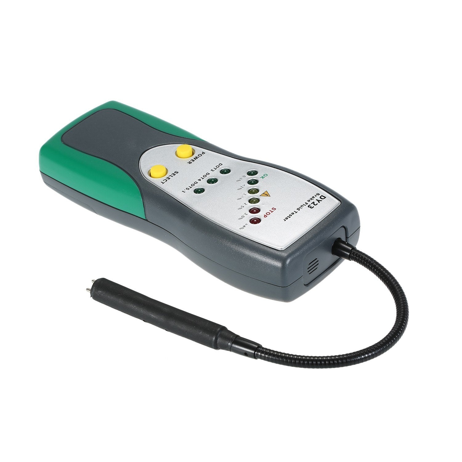 Automotive Brake Fluid Tester Digital Inspection with High-Precision Probe LED Indicator Display